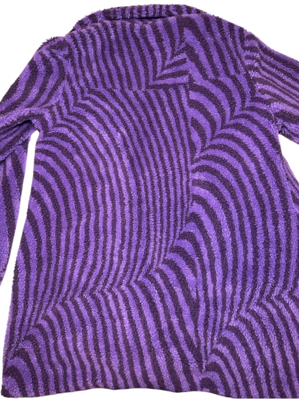 Dolls Kill x Willy Wonka & the Chocolate Factory Long psychedelic Coat, Small - Picture 5 of 17